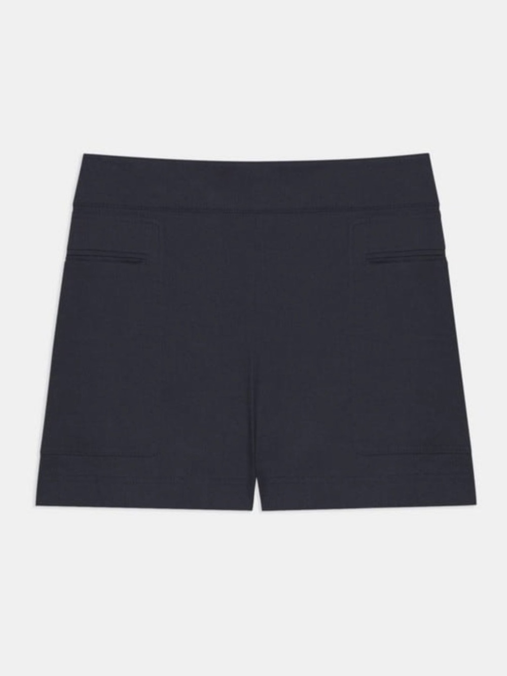 Theory Mini Utility Stretch Linen Shorts Size 8